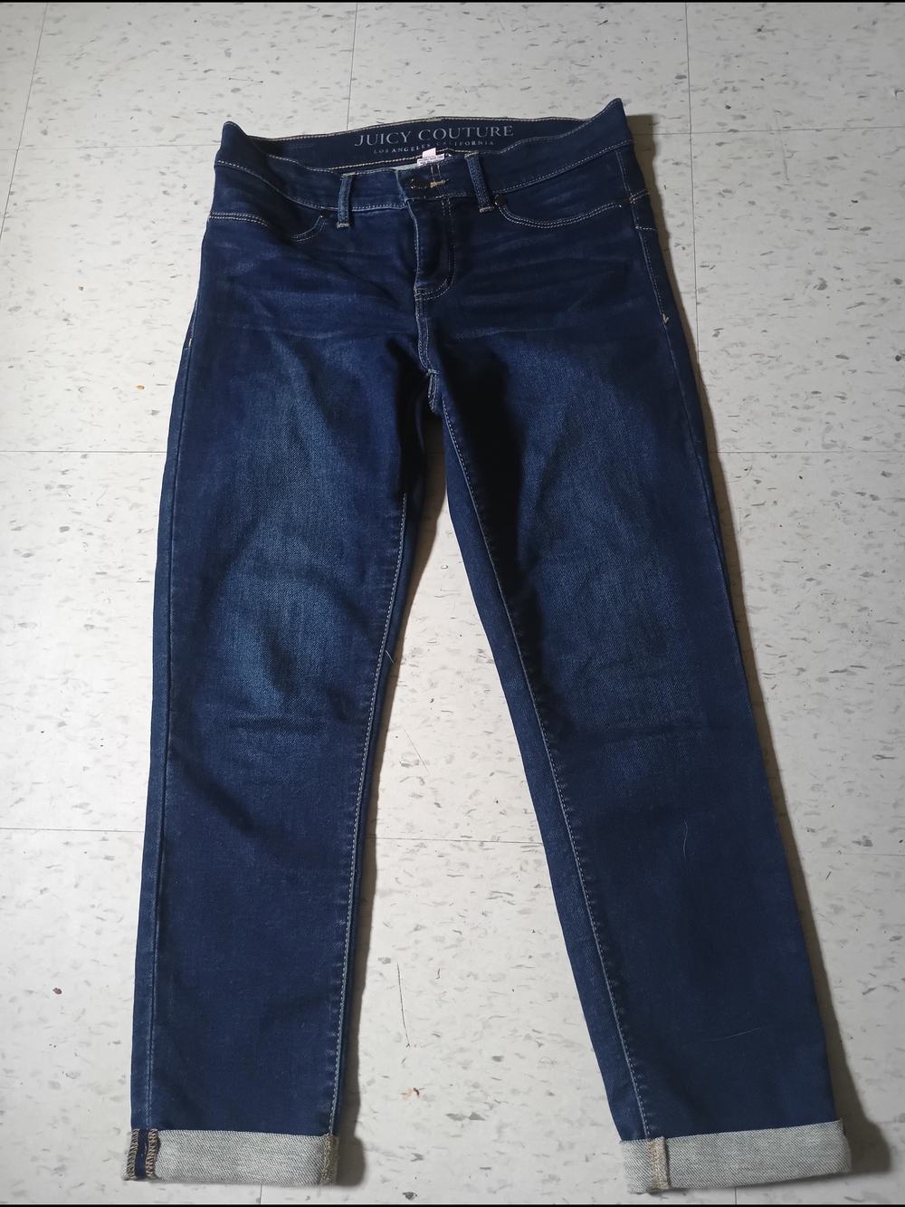 Juicy Couture Women’s Dark Blue Slim Jeans